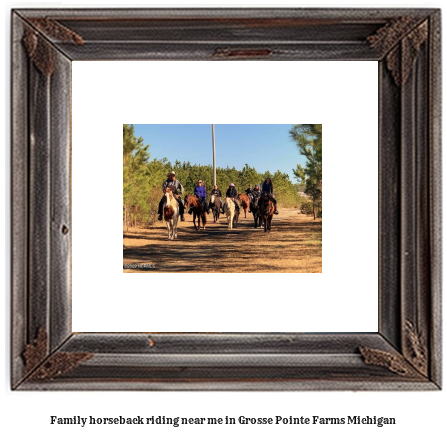 family horseback riding near me in Grosse Pointe Farms, Michigan